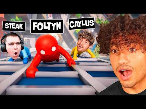 GANG BEASTS With Caylus & Steak!