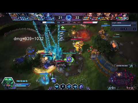[HoTS] Only KTZ can do this (remote teamfight with Shadow Fissure)