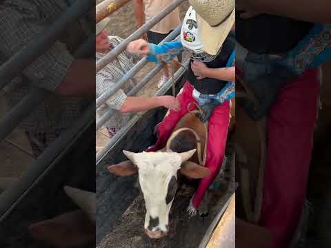 Kids second bull ride!
