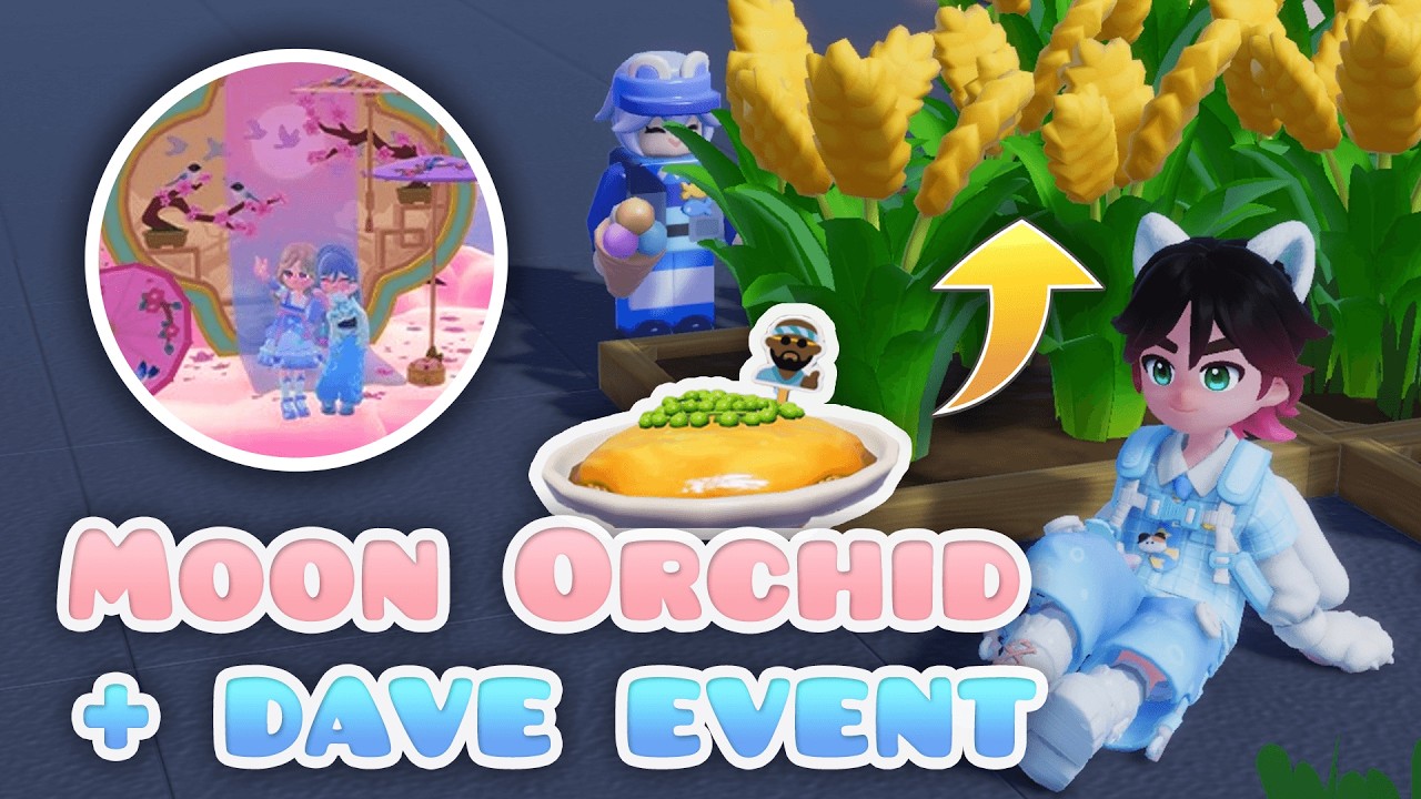 New Dave The Dive Recipes + Moon Orchid Event Preview in Heartopia