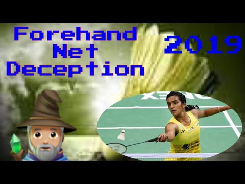 Forehand HOT Net Deception Badminton Technique 8 Different Shots 2019