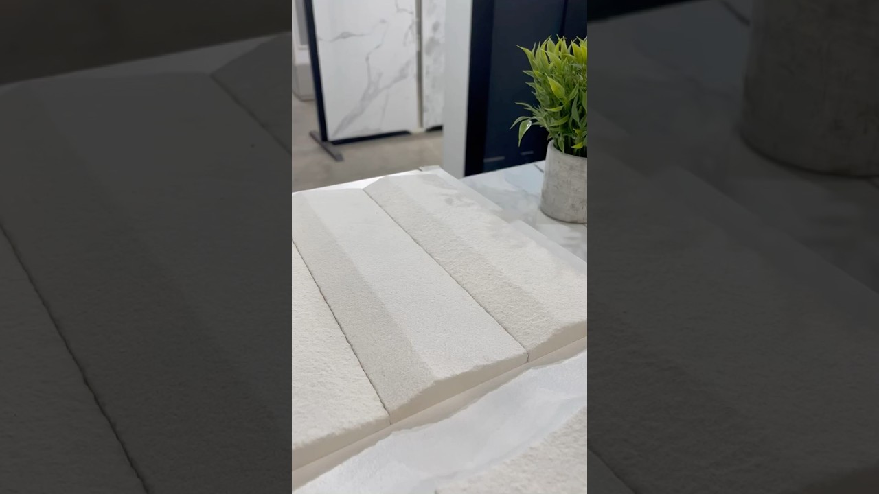 Our Fluto Serene Ivory Is Just Simply Stunning 🤍 #shorts #tiles #homedesign