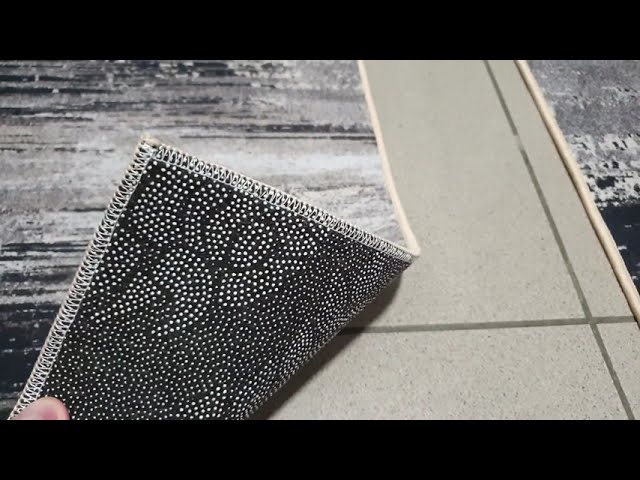Vídeo relacionado con Color&Geometry 44x75 cm Alfombrilla Cocina Lavable Antideslizante, Alfombra vinilica Cocina, antifatiga, Antideslizante, Alfombra de Cocina Acolchada con Espuma para Estar de pie, cómoda, Gris