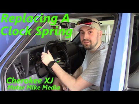 How To Replace A Clock Spring - Tips & Tricks  Jeep Cherokee XJ