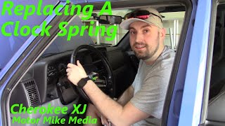 How To Replace A Clock Spring - Tips & Tricks  Jeep Cherokee XJ