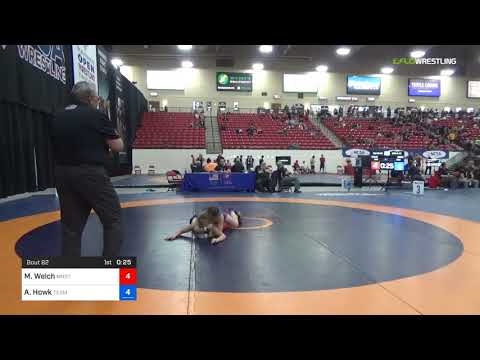 2018 Marine Corps US Open/Senior Women's Freestyle 53 Con 8 #2 - Makayla Welch (MNST) Vs. Alisha H
