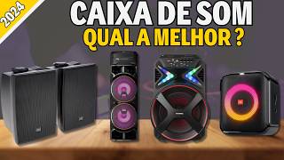 Quais as MELHORES CAIXAS DE SOM 2024? TOP 4 MELHOR CAIXA DE SOM 2024 |Qual CAIXA DE SOM escolher?