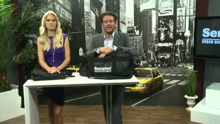 Semptec Wasserdichter Trekking-Rucksack aus LKW-Plane, 70L