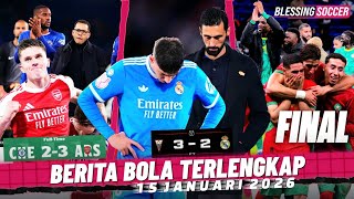 Download lagu MEMALUKAN! Madrid DISINGKIRKAN Tim Divisi 2 ❌ Arsenal BUNGKAM Chelsea 👊 Maroko vs Senegal di FINAL mp3