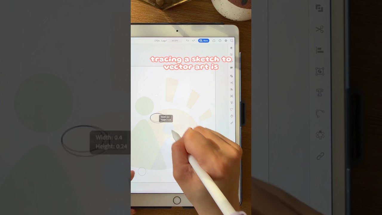 add personality in vector art ✨☀️| sneak peak of logo design #adobeillustrator #vectorart