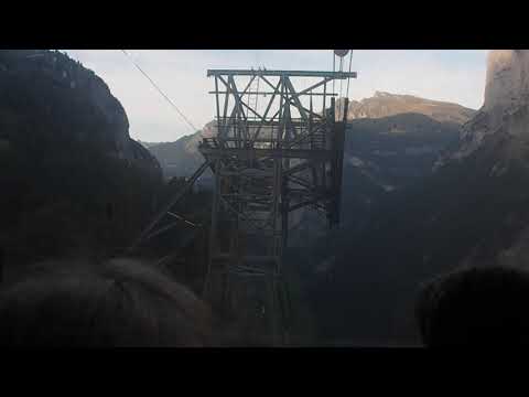 Luftseilbahn Stechelberg - Gimmelwald (Talfahrt)
