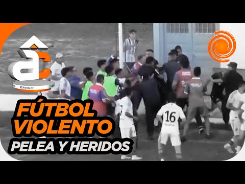 Violencia en Alcira Gigena: golpearon a los árbitros y un jugador terminó con el tabique fracturado