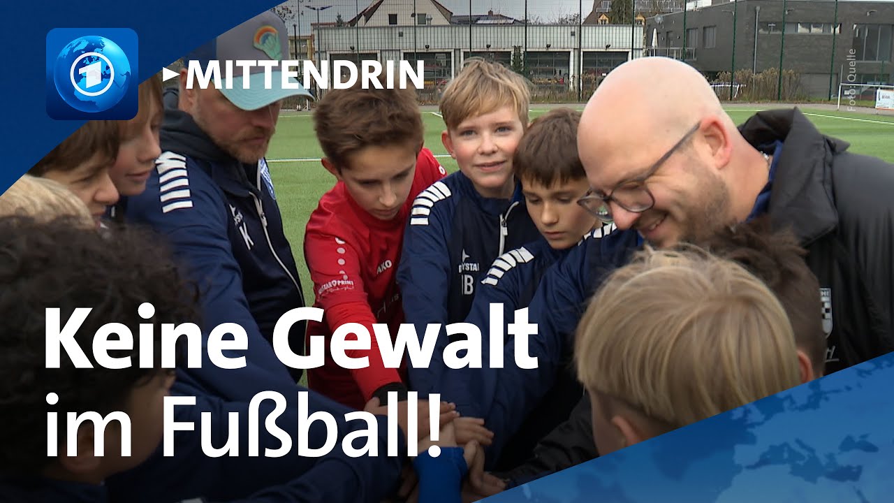 Bergkamen: Training für Fairness im Fußball | tagesthemen mittendrin