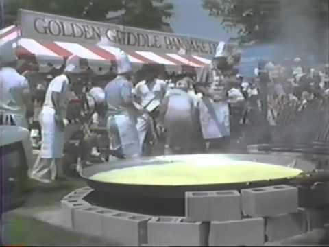 WORLD'S LARGEST PANCAKE FLIP