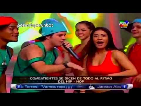 COMBATE  Improvisacion Entre el Equipo Rojo y el Equipo Verde de HipHop 31 05 13 360p)