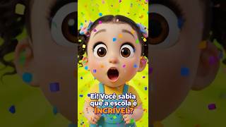 🎒 Volta às Aulas 2026 — Canta com a Melody Lima Kids! #shorts