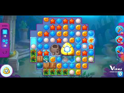 Fishdom. 8465 super hard level no boosters and diamonds. 16 moves