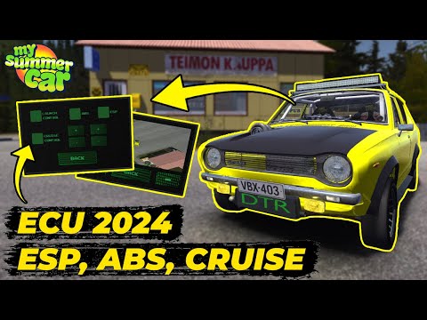 ECU (ESP, ABS, NAVIGATION) 2024! TURBO SATSUMA! | My Summer Car #42