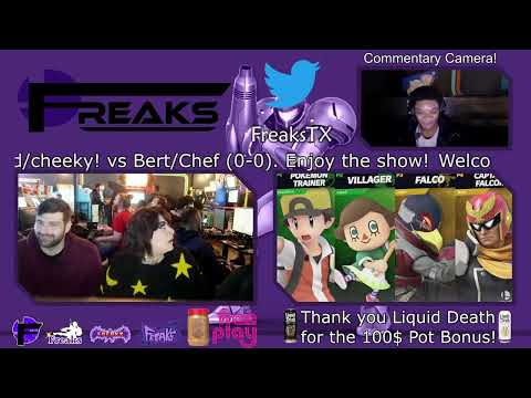 Freaks Richardson 180 Doubles WF - Grapezard X/cheeky! vs Bert The Dragon/Chef - SSBU