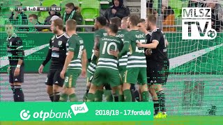 Ferencvárosi TC – Mezőkövesd Zsóry FC | 3-2 | (1-0) | OTP Bank Liga | 17. forduló | MLSZTV