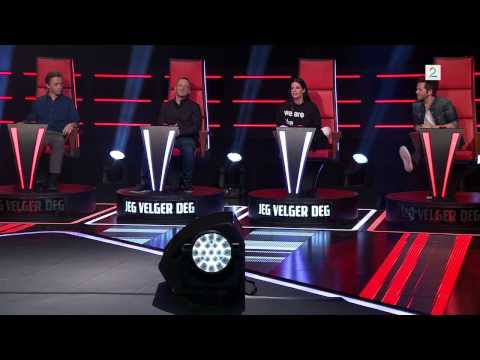 Knut Marius Sings 'Runaway Baby' by Bruno Mars in The Voice, Norway, Season 2 Episode 2