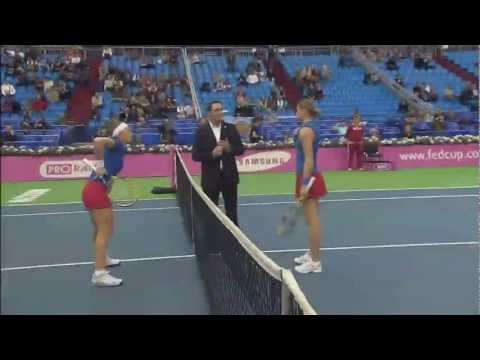 Fed Cup Highlights: Russia 2-3 Czech Republic