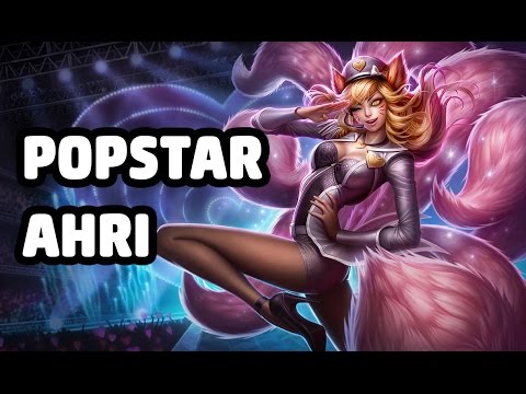 POPSTAR AHRI SKIN SPOTLIGHT - LEAGUE OF LEGENDS