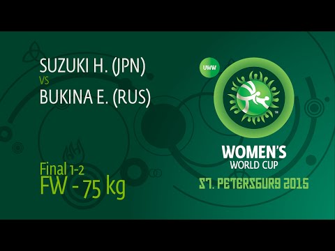 75 kg - Ekaterina BUKINA (RUS) df. Hiroe SUZUKI (JPN), 4-0