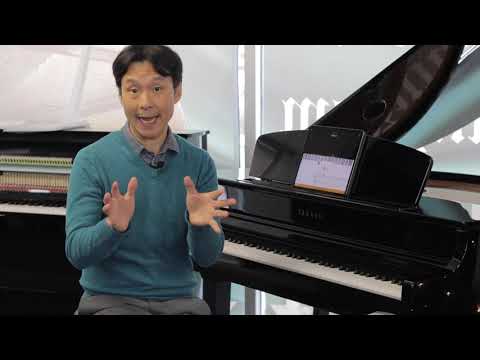 Learn to play piano with the flowkey app and a Yamaha...