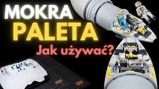 Malowanie kokpitu i figurki do modelu B-Winga | Mokra paleta | Farby do pędzla | Markety AK RCM