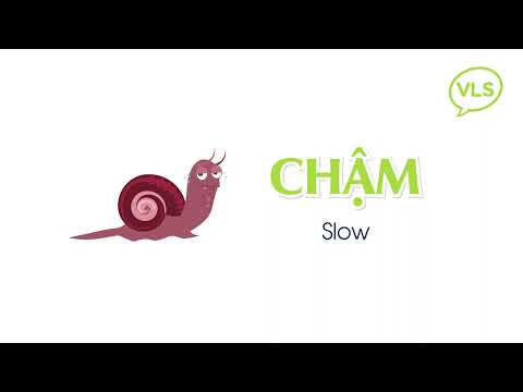 Daily Vietnamese Pronunciation: #287 How to Say "Slow" in Vietnamese? | Southern Dialect