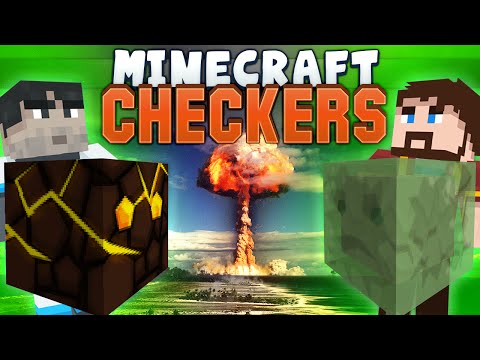 The Yogscast - Minecraft Minigames - Checkers - Games With Sips