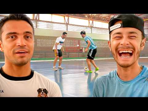 FRED vs FALCÃO: Será que ele páreo para a LENDA do FUTSAL?