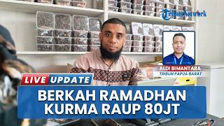 Untung Rp80 Juta saat Ramadhan, Pedagang 14 Jenis Kurma Asli di Fakfak Ceritakan Perjuangannya