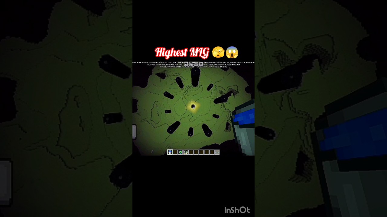 highest MLG ever 🫣 #minecraft #shorts #memes #funny #trending #viral