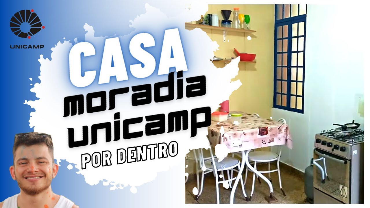 Como é uma casa da Moradia Estudantil (Unicamp) | Conheça por dentro