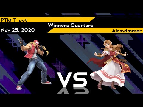 [Smash Ultimate] XeNOwifi 37 (W.Quarters) - PTM  T_pot vs Airswimmer