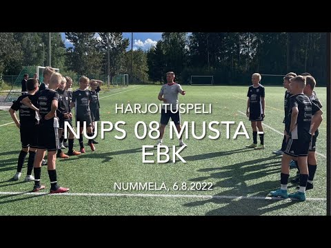 LIVE: NuPS 08 Musta - EBK Sininen, osa 1