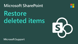 How to restore deleted items on SharePoint | Microsoft