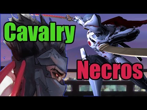 Necros Vs Cavalry 2 Genji God -  EU Vs Na Genji Montage - Pro Overwatch Montage