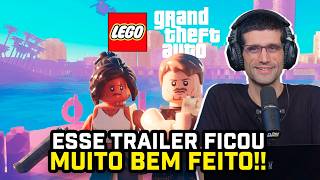 FLOW GAMES REAGE: TRAILER 2 de GTA VI em LEGO!! #FGN