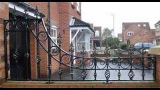 Wrought iron work gates, railings, balconies, spiral staircases, security grills