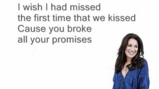 Jar of hearts - Glee (Lyrics)