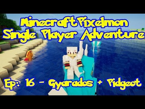 Pixelmon! Minecraft Pokemon Adventure: Episode 16, Gyarados + Pidgeot!
