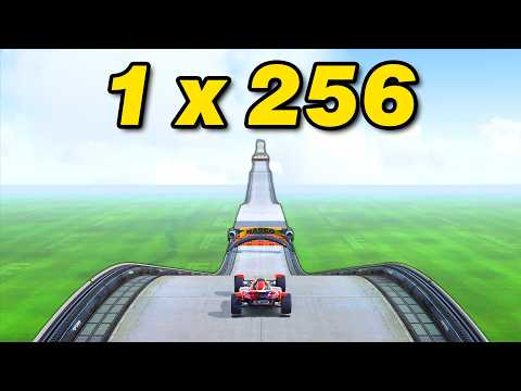 The Straightest Map in Trackmania