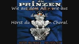 Die Prinzen - Ganz Oben mit Text