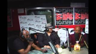 Lillo Thomas and James D Train Williams with Lenny Green