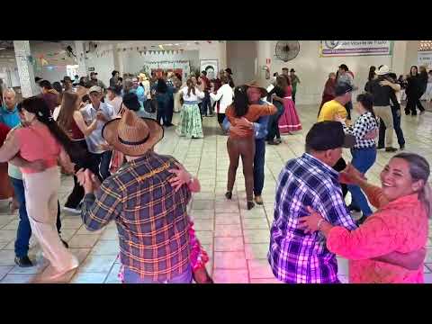 Festa Julina na associação de idosos São Vicente de Paulo em Palmital Paraná(com marcos e margarida)