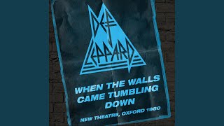 When The Walls Came Tumbling Down (Live At The New Theatre Oxford, UK / 1979)