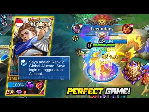 TOP GLOBAL ALUCARD PERFECT GAMEPLAY!🔥 | MLBB